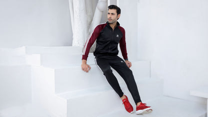 Burgundy Blaze - Winter Tracksuit