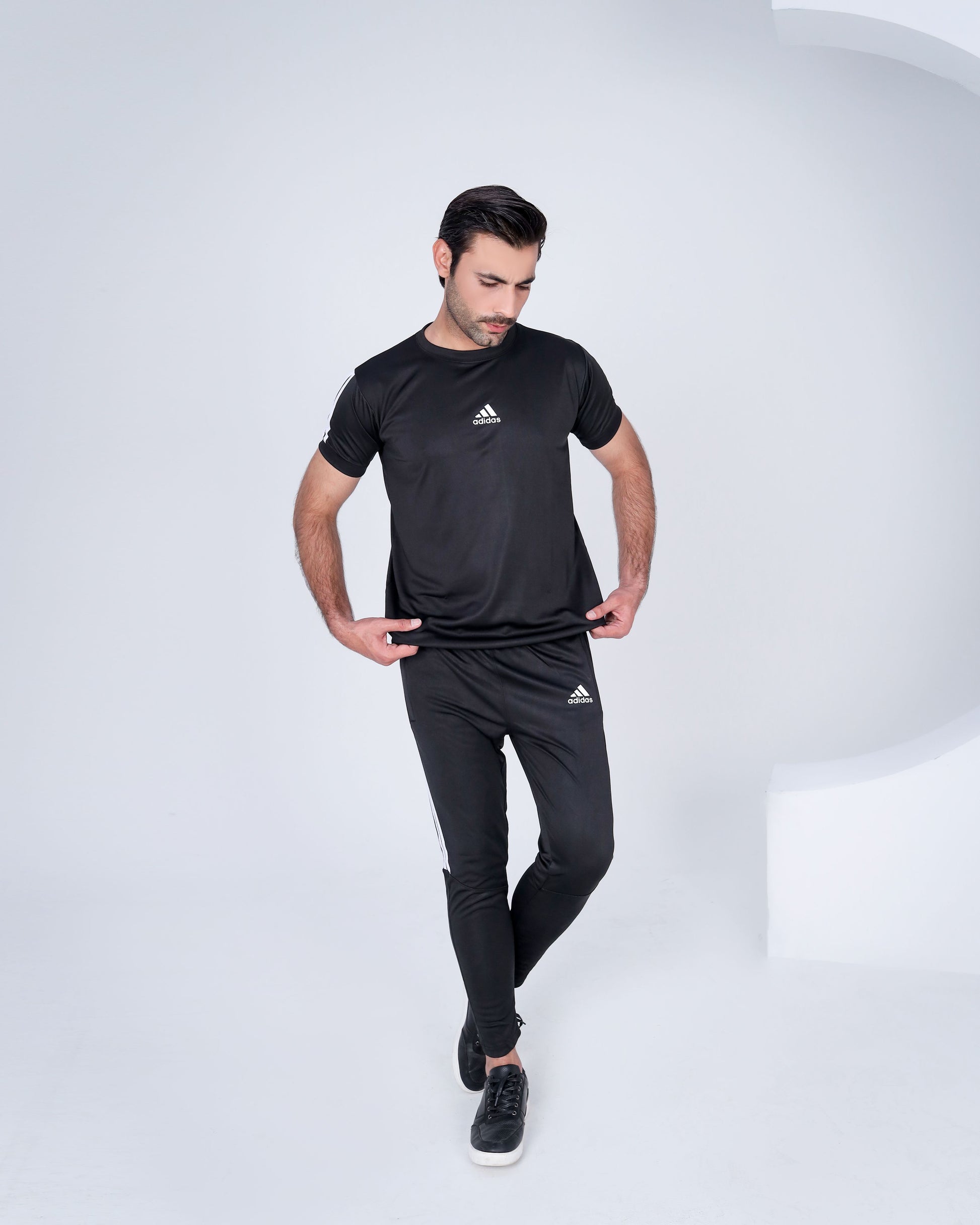 Black Triliner Tracksuit