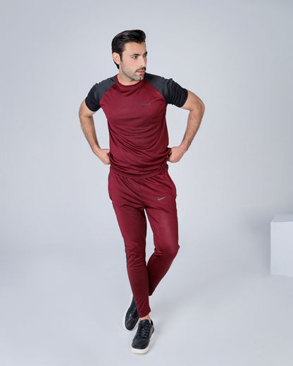 Burgundy Boss - Summer Tracksuit