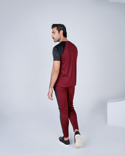 Burgundy Boss - Summer Tracksuit